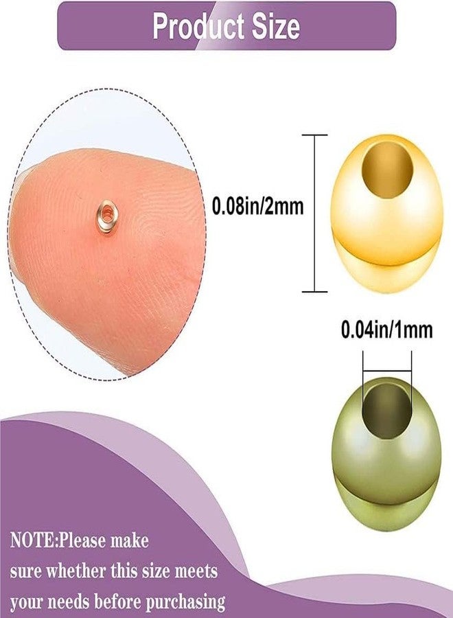 دي آي واي كرافتس 50 غرام من خرز التباعد المعدني الفضي العتيق، خرز دائري مطلي بالمعدن، خرز صغير ناعم قابل للتجعيد، لصنع الأساور والمجوهرات، مشبك طرفي، فاصل (50 غرام، فضي عتيق) - Image 5